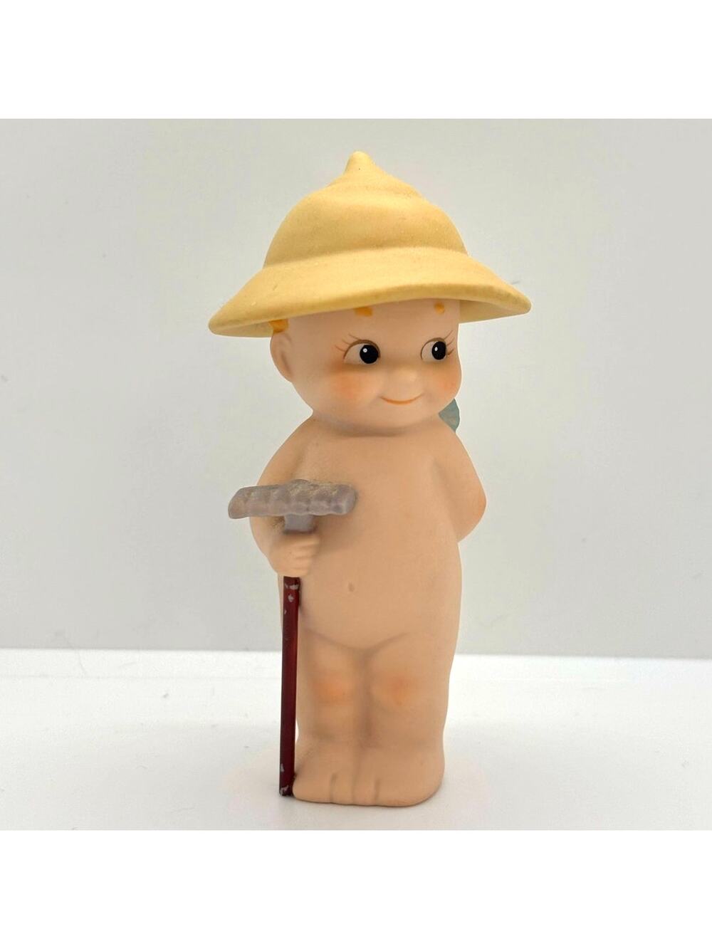 VTG 1994 Jesco/Enesco Rose O'Neill Porcelain Kewpie Doll Figurine, Gardener